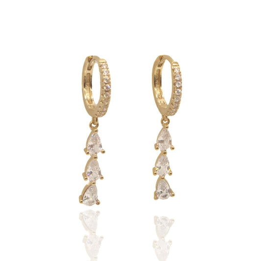 Boucles d’oreilles Shani gold