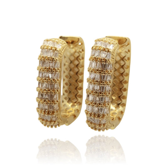 Boucles d’oreilles Leya gold