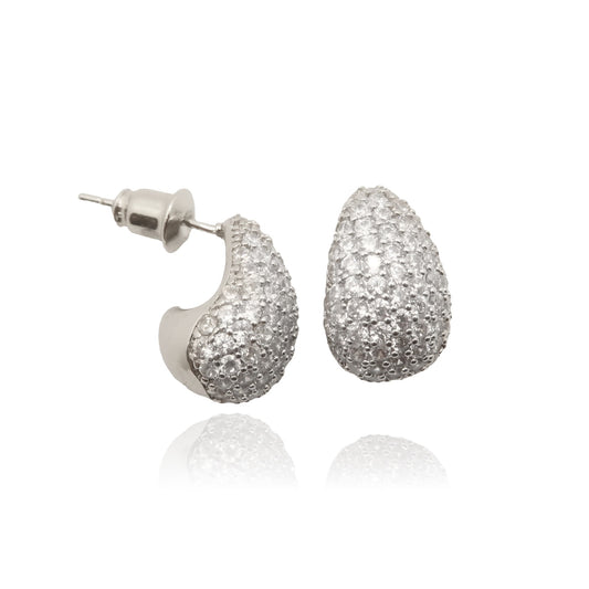 Boucles d’oreilles Nala silver