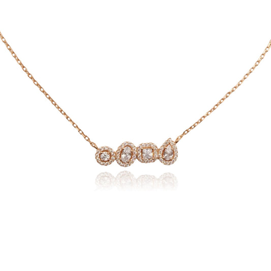 Collier Cali rose gold