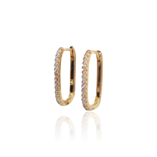 Boucles d’oreilles Maya gold